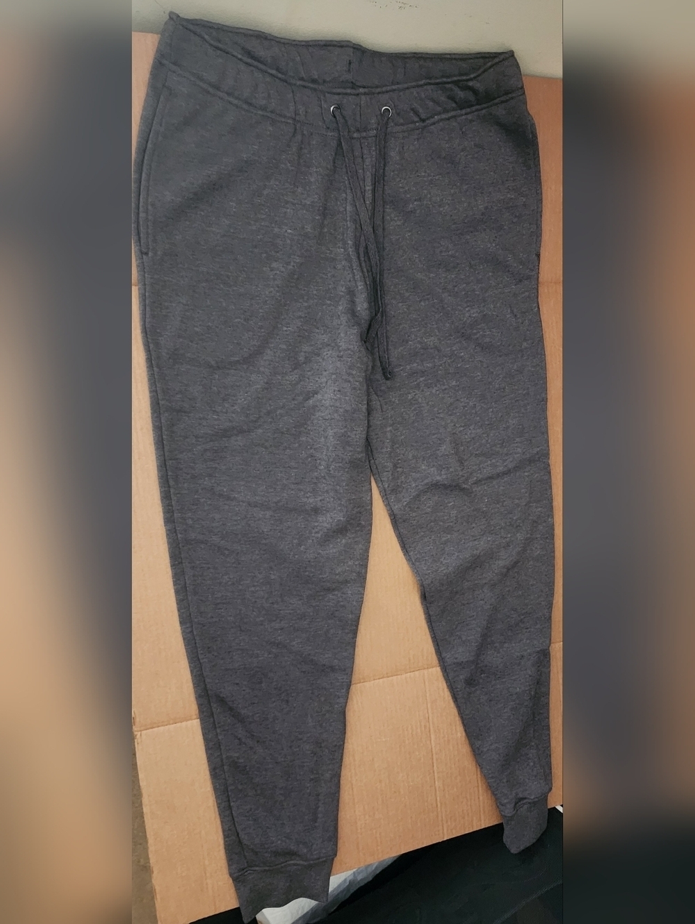 Men's Large Fanatics Charcoal Gray Jogger Sweatpants